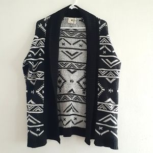 Pink Owl Knit Sweater Cardigan